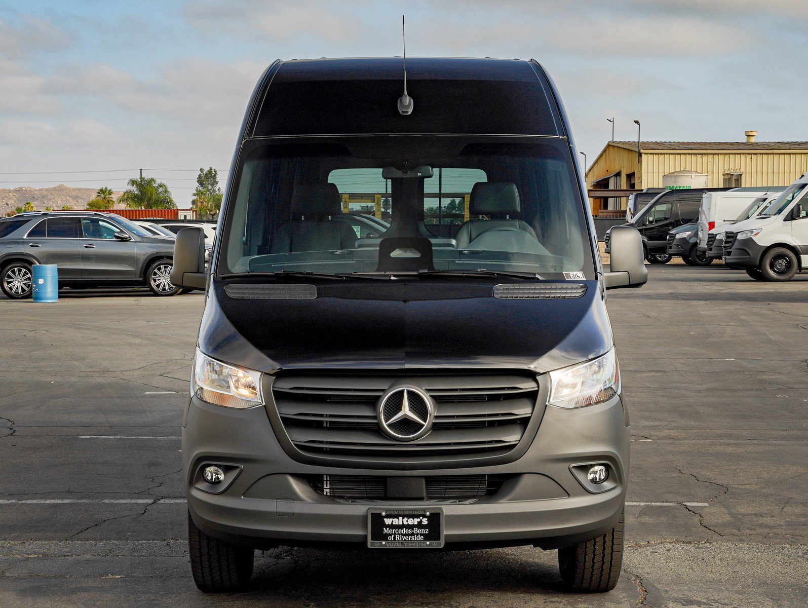 New 2026 Jet Black Mercedes-Benz 2500 High Roof I4 Diesel 170 RWD image 2