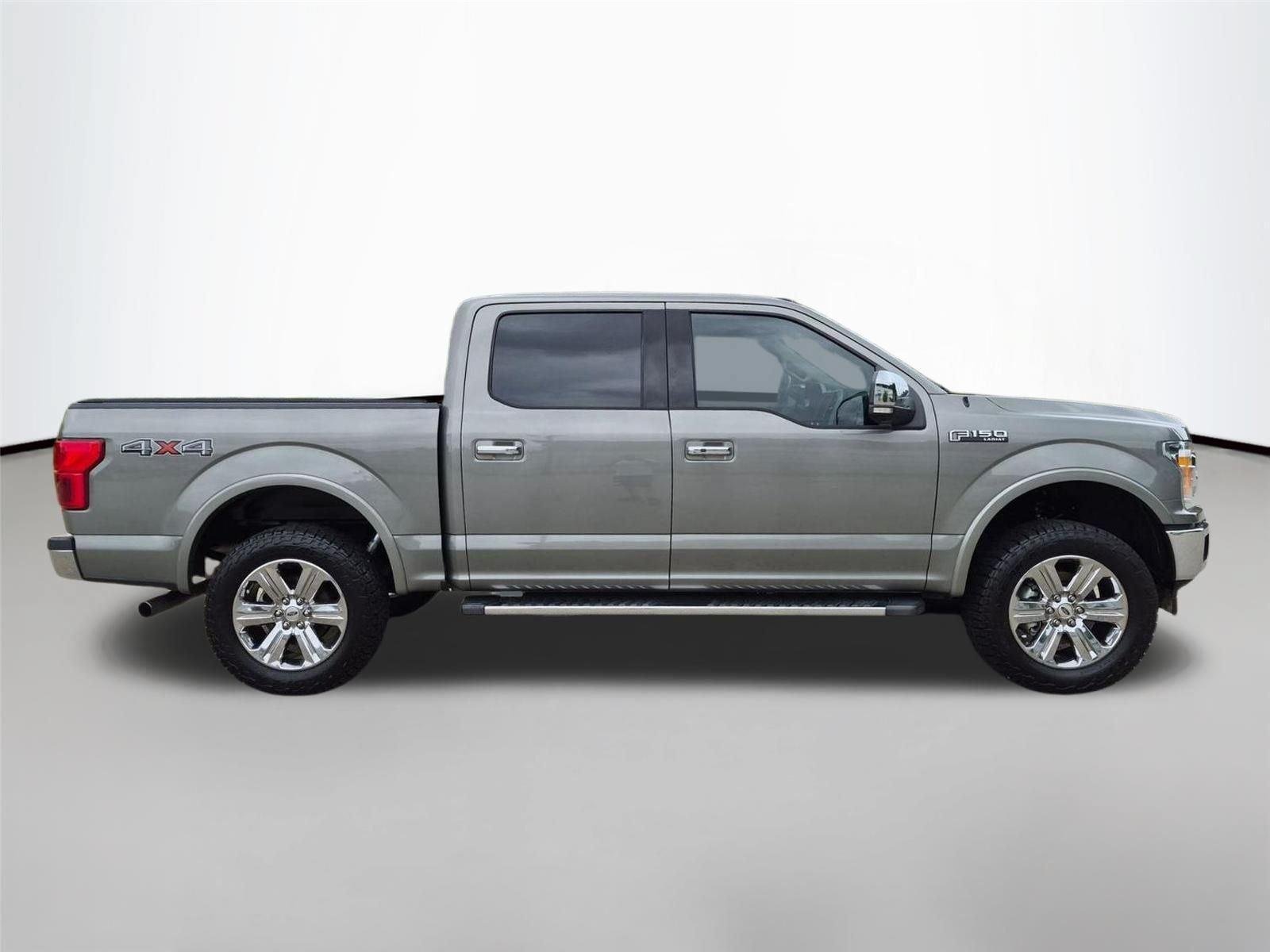 Used 2019 Ingot Silver Metallic Ford LARIAT image 4