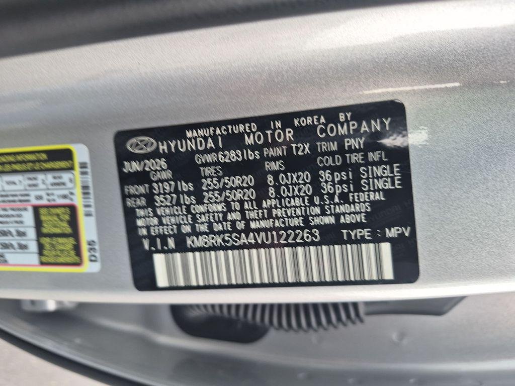 New 2027 Silver Hyundai Limited image 36