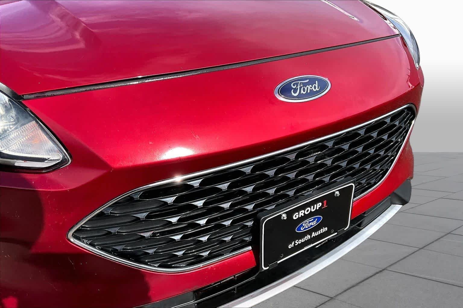 Used 2021 Rapid Red Metallic Tinted Clearcoat Ford SEL image 30