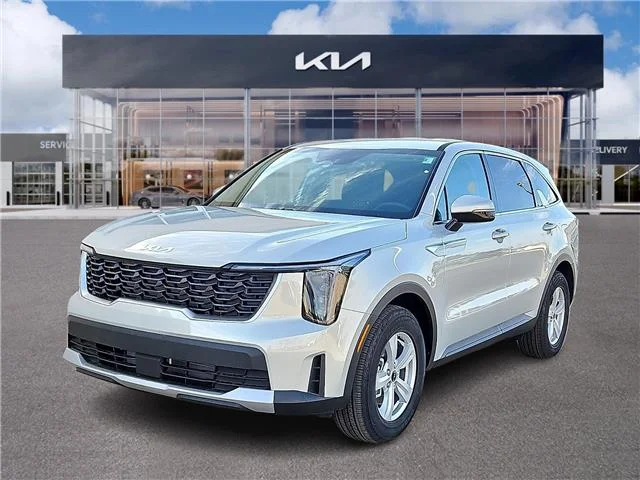 New 2026 Ivory Silver KIA LX Front-Wheel Drive image 1