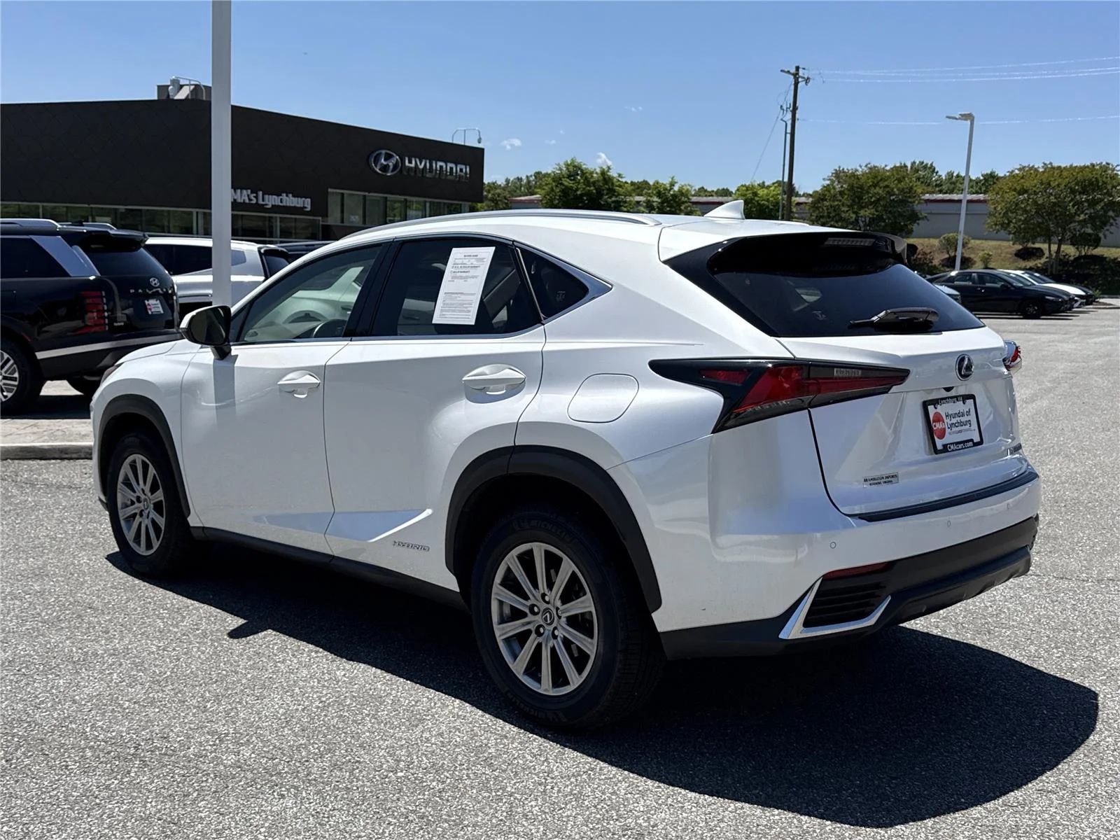 Used 2020 Eminent White Pearl Lexus NX 300h image 6
