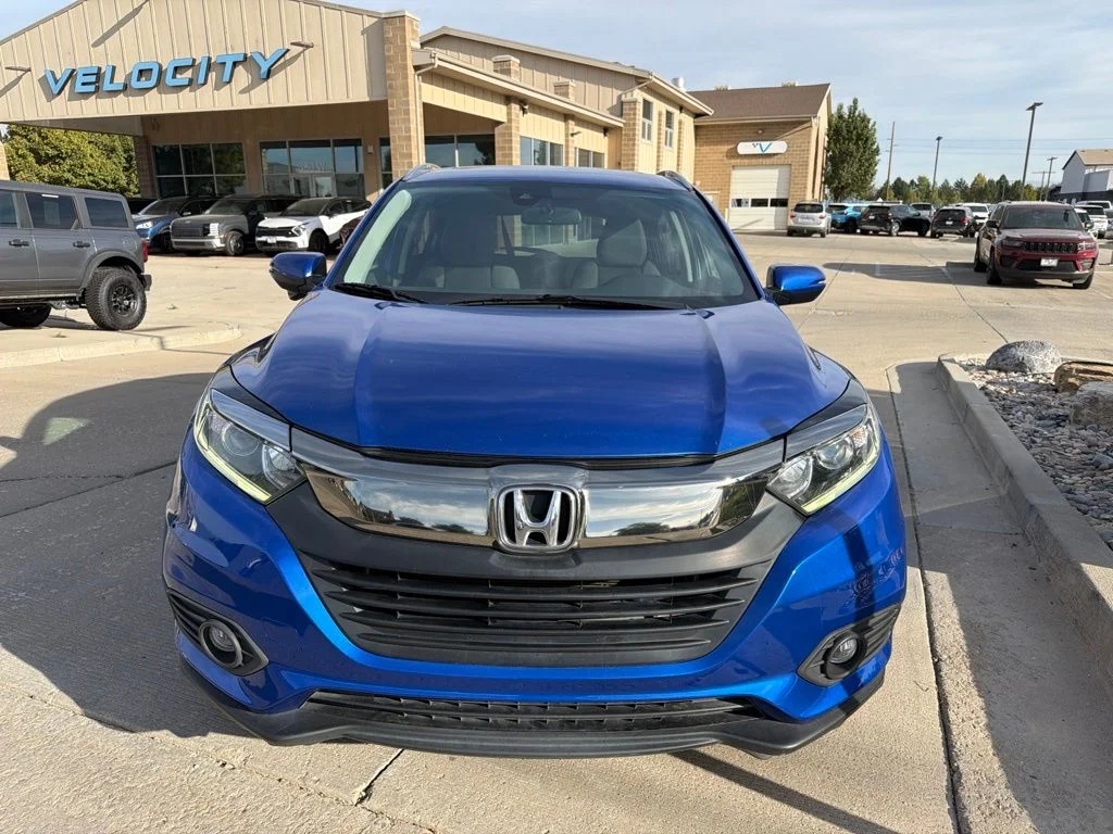 Used 2021 Blue Honda EX image 2