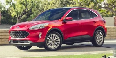 Certified Used 2020 Blue Ford Titanium Hybrid AWD image 1