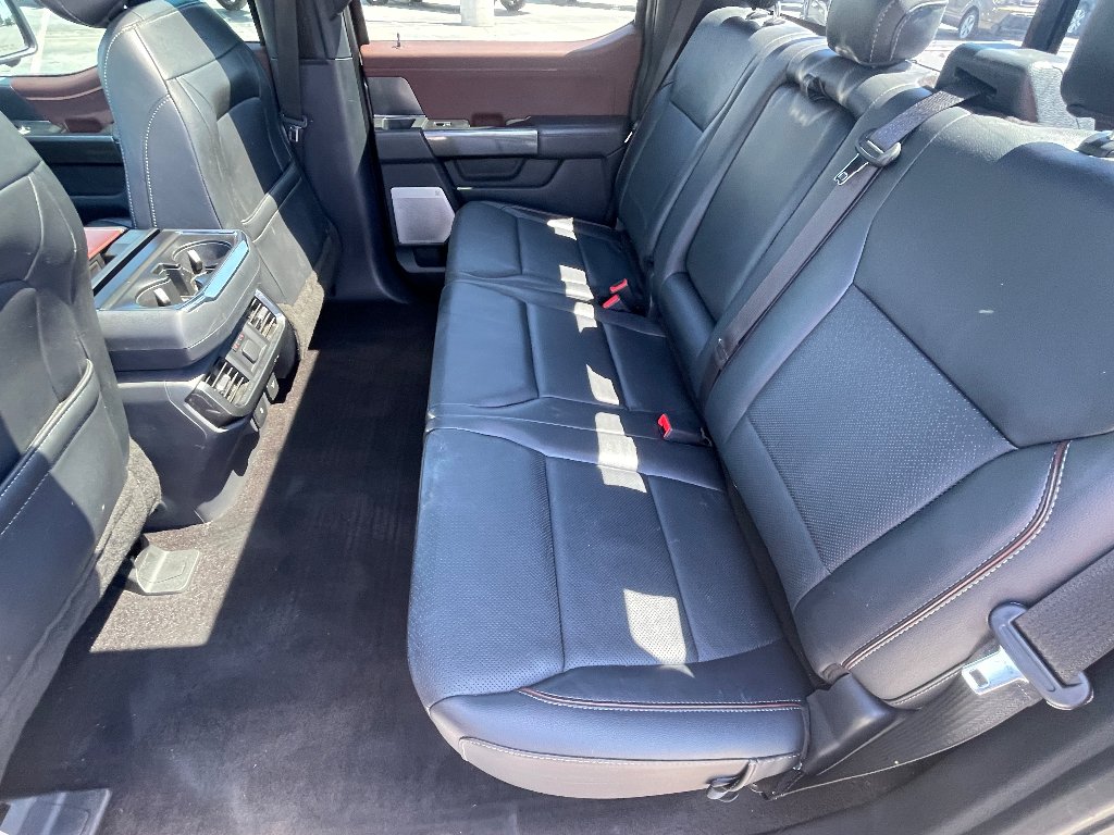 Used 2021 Carbonized Gray Metallic Ford LARIAT image 17