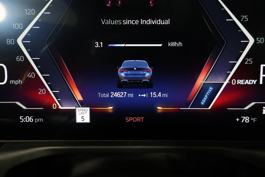 Certified Used 2023 Blue Metallic BMW eDrive40 image 17