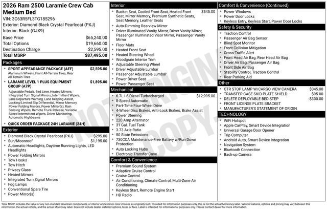 2026 RAM 2500 Laramie - Photo 18