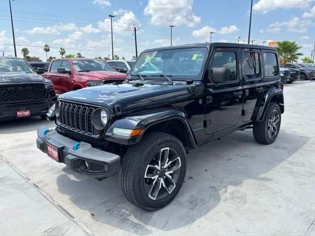 Used 2024 Black Jeep Sport S 4xe image 3