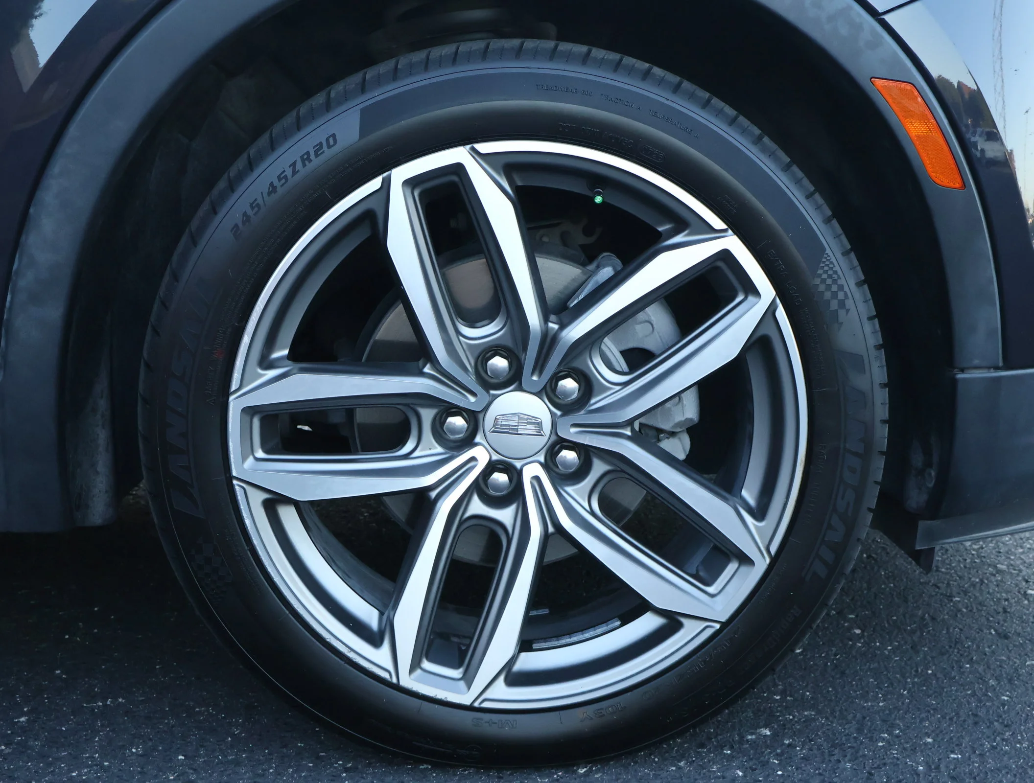 Used 2023 GALACTIC GREY METALLIC Cadillac FWD Sport image 26