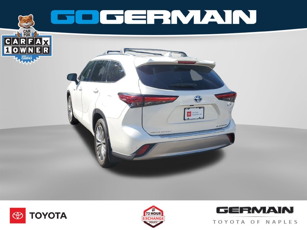 Certified Used 2021 White Toyota Platinum image 12