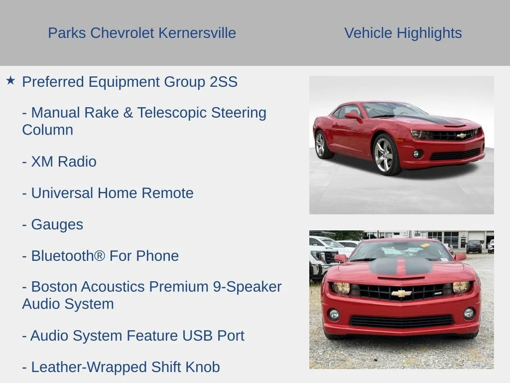 Used 2010 Victory Red Chevrolet 2SS image 21