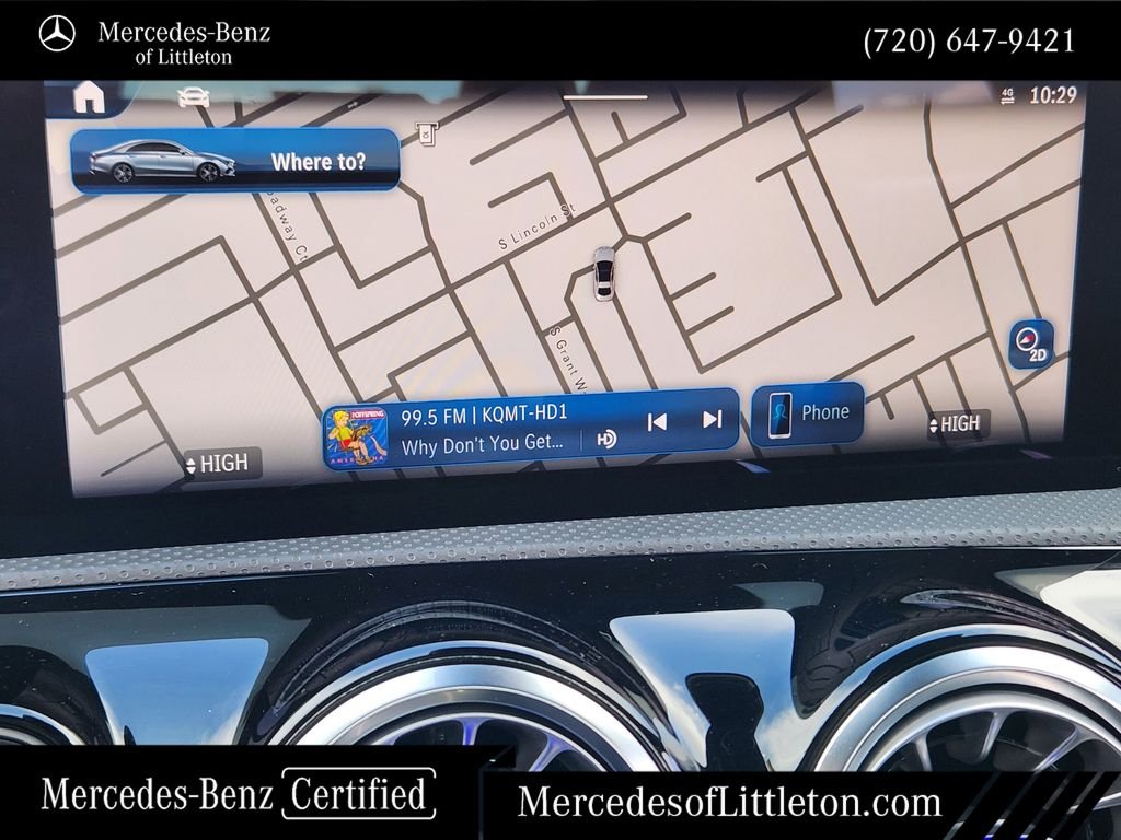 Certified Used 2025 Blue Mercedes-Benz CLA 250 image 17