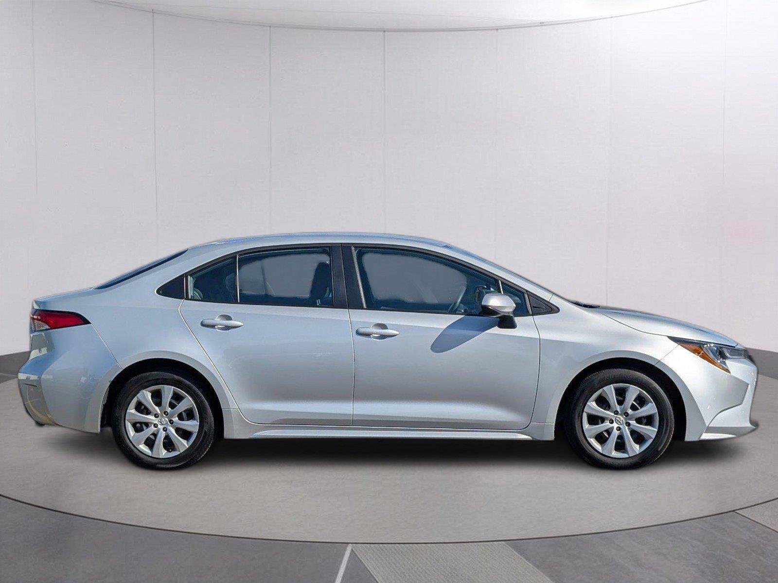 Used 2025 Classic Silver Metallic Toyota LE image 8