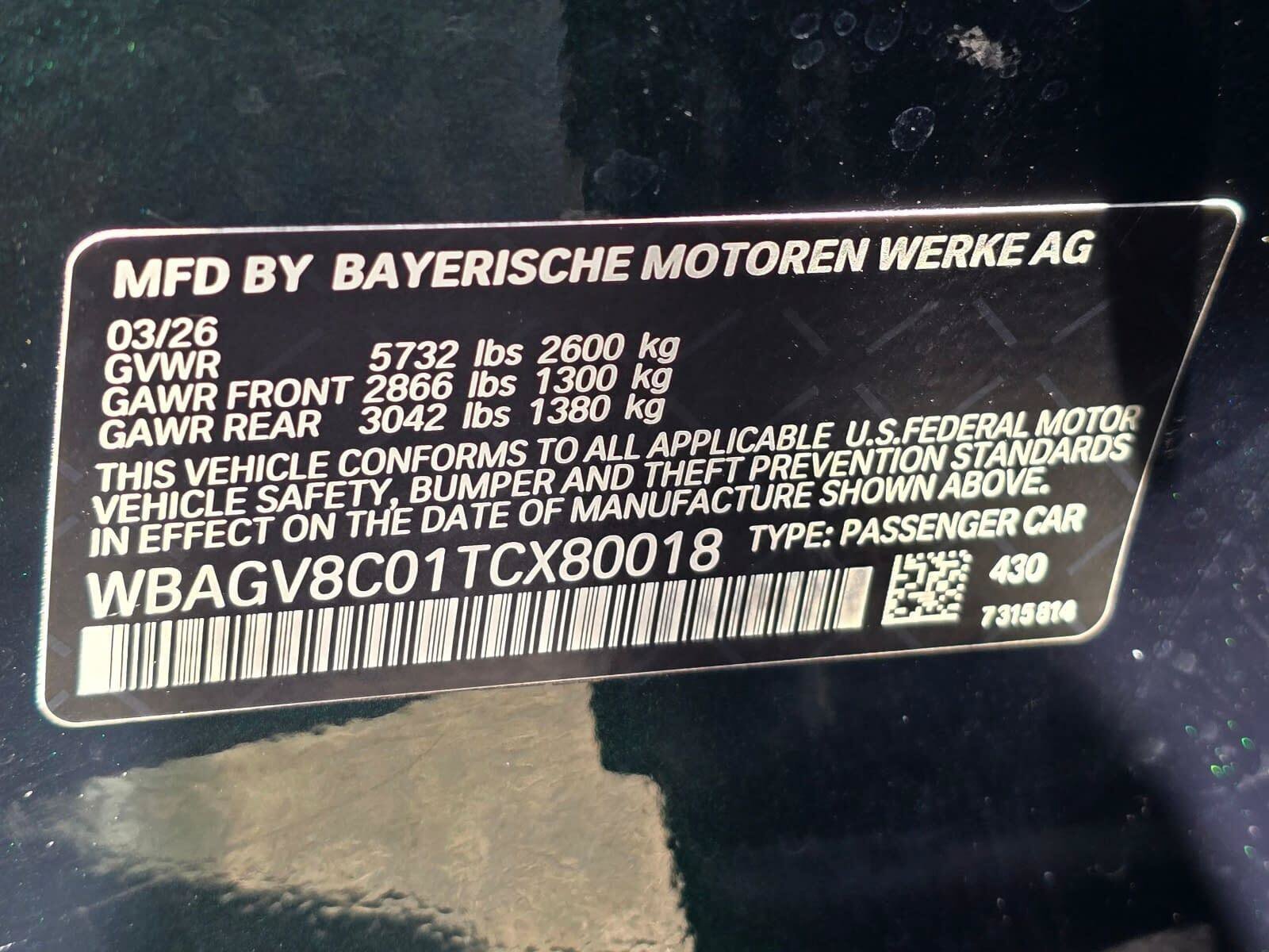New 2026 SPCL ORDER CLR BMW M850i image 32