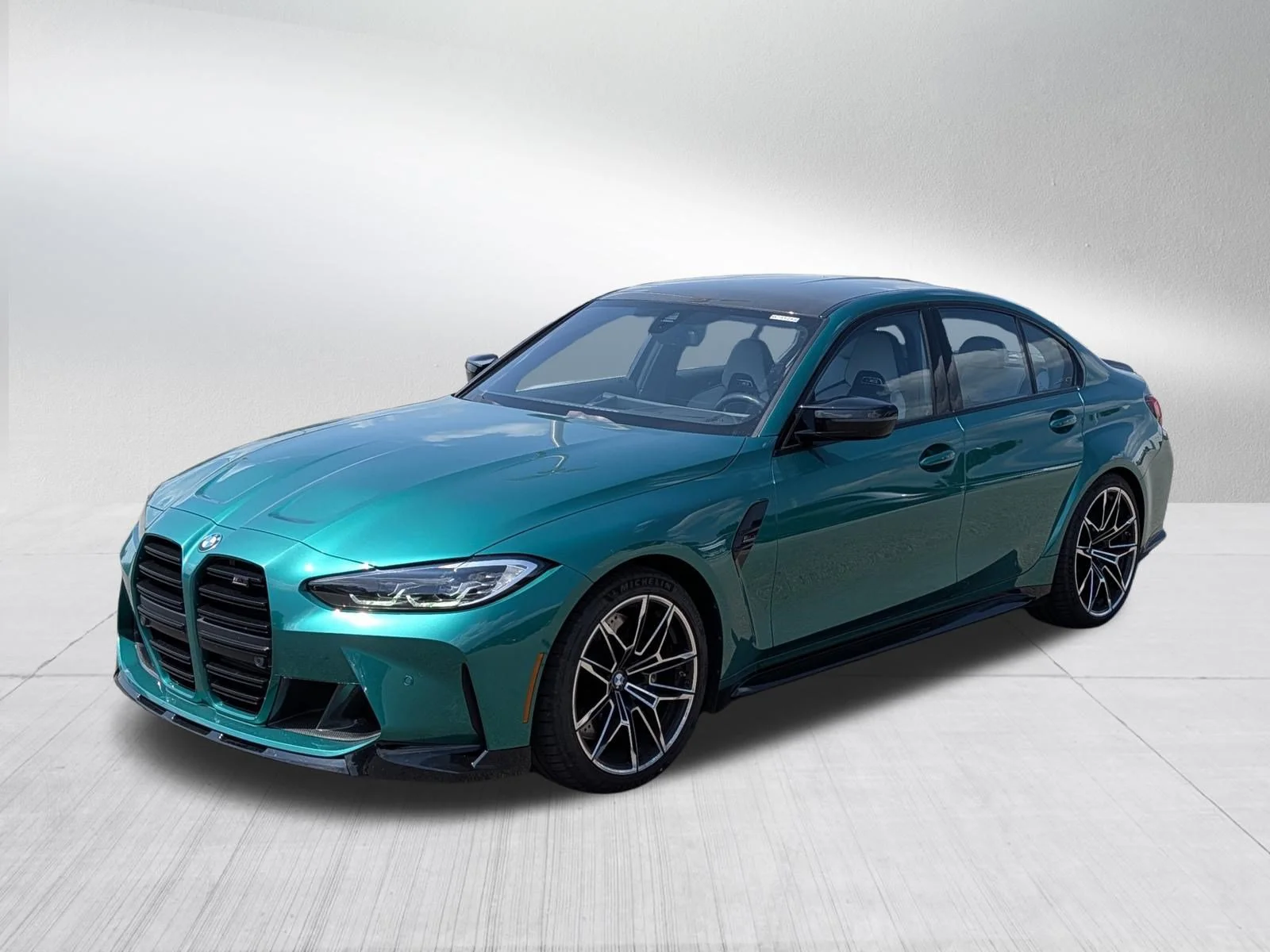 Used 2023 Isle of Man Green Metallic BMW Competition xDrive image 3