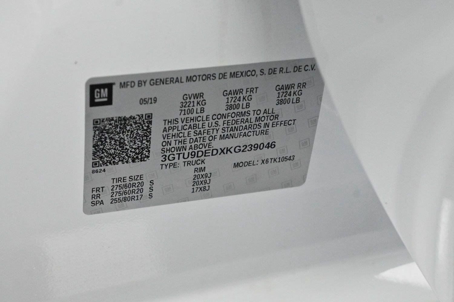 Used 2019 SUMMIT WHITE GMC SLT image 40