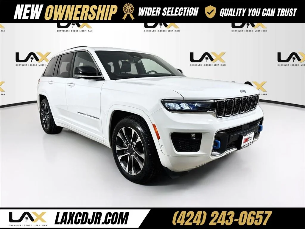 Used 2023 White Jeep Overland 4xe image 1
