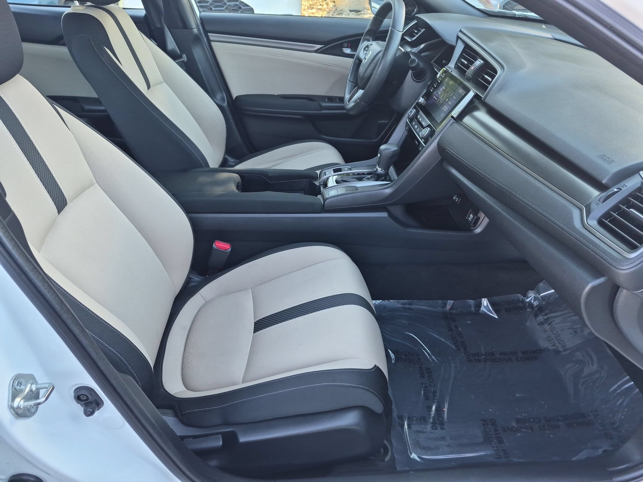 Certified Used 2019 White Orchid Pearl Honda EX Hatchback image 30