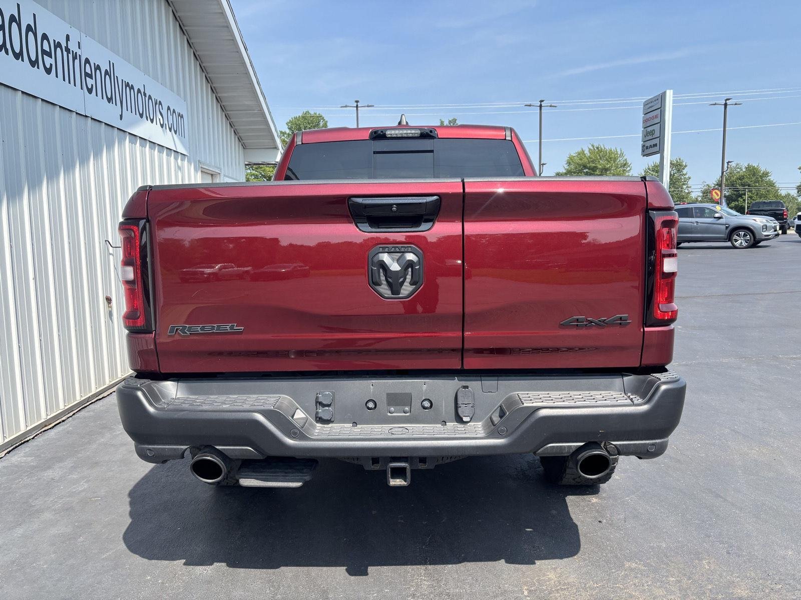 Used 2025 Delmonico Red Pearlcoat Ram Rebel image 4