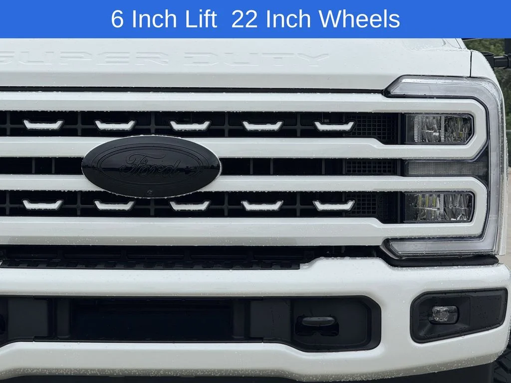 Used 2025 White Ford Lariat image 8
