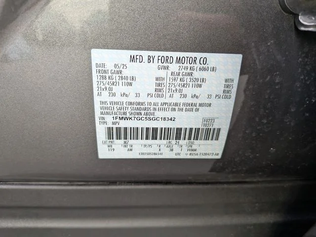 Used 2025 Gray Ford ST image 37