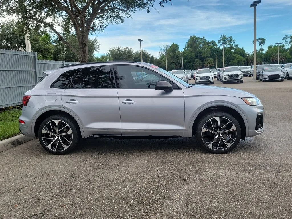 Certified Used 2024 Silver Audi Premium Plus image 4