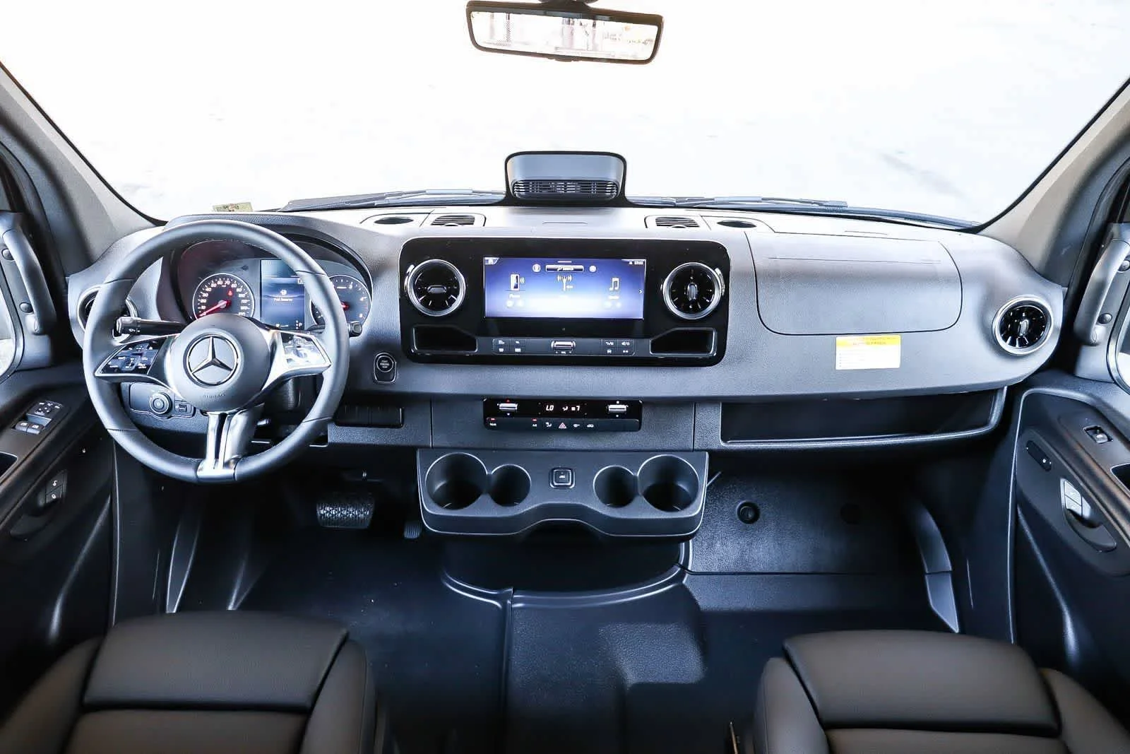 New 2026 Obsidian Black Metallic Mercedes-Benz Cargo 170WB High Roof AWD 2.0L I4 Diesel Turbo HO image 12