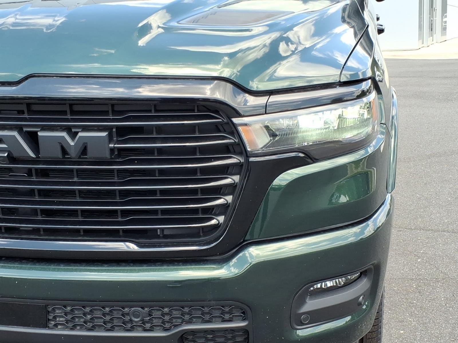 New 2026 Serrano-Green Metallic Exterior Paint RAM Laramie image 15