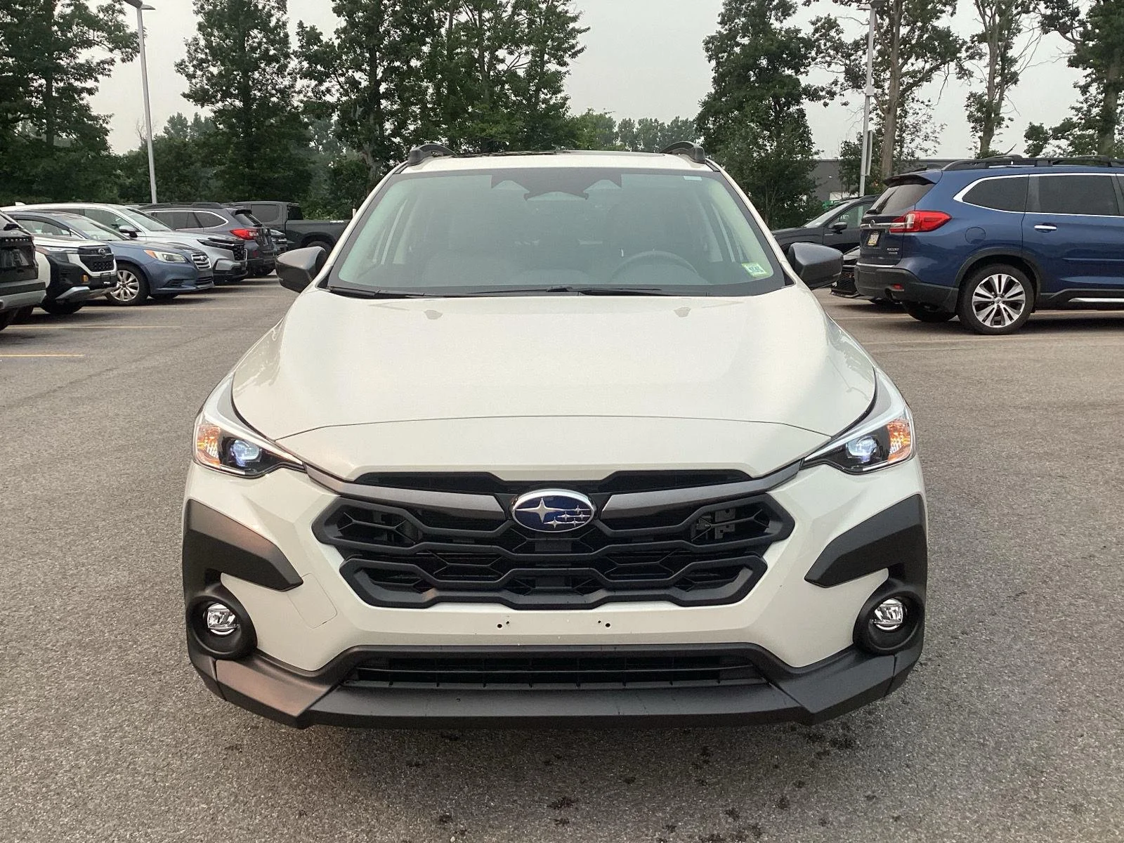 Used 2024 Crystal White Pearl Subaru Premium image 2