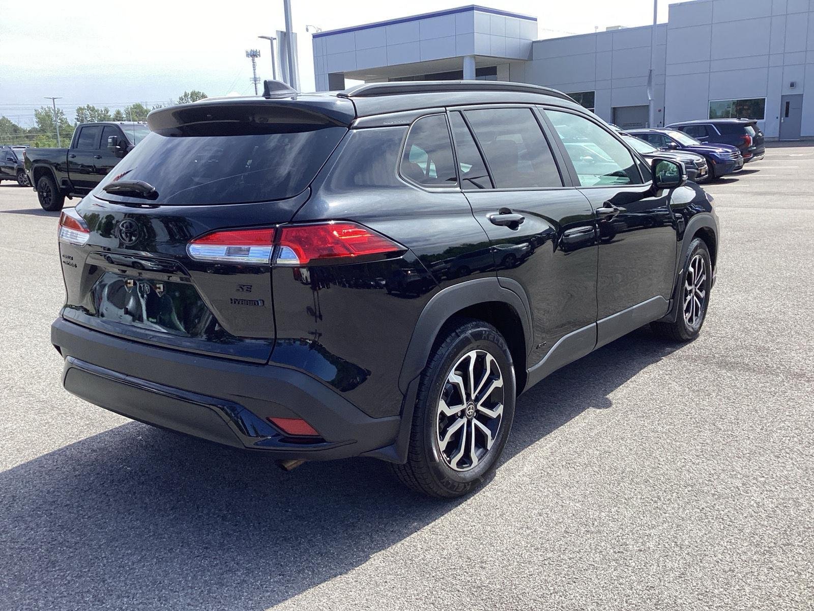 Used 2023 Jet Black Toyota Hybrid SE image 9