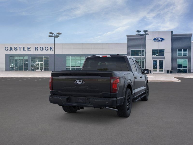 New 2026 Agate Black Metallic Ford XLT image 8