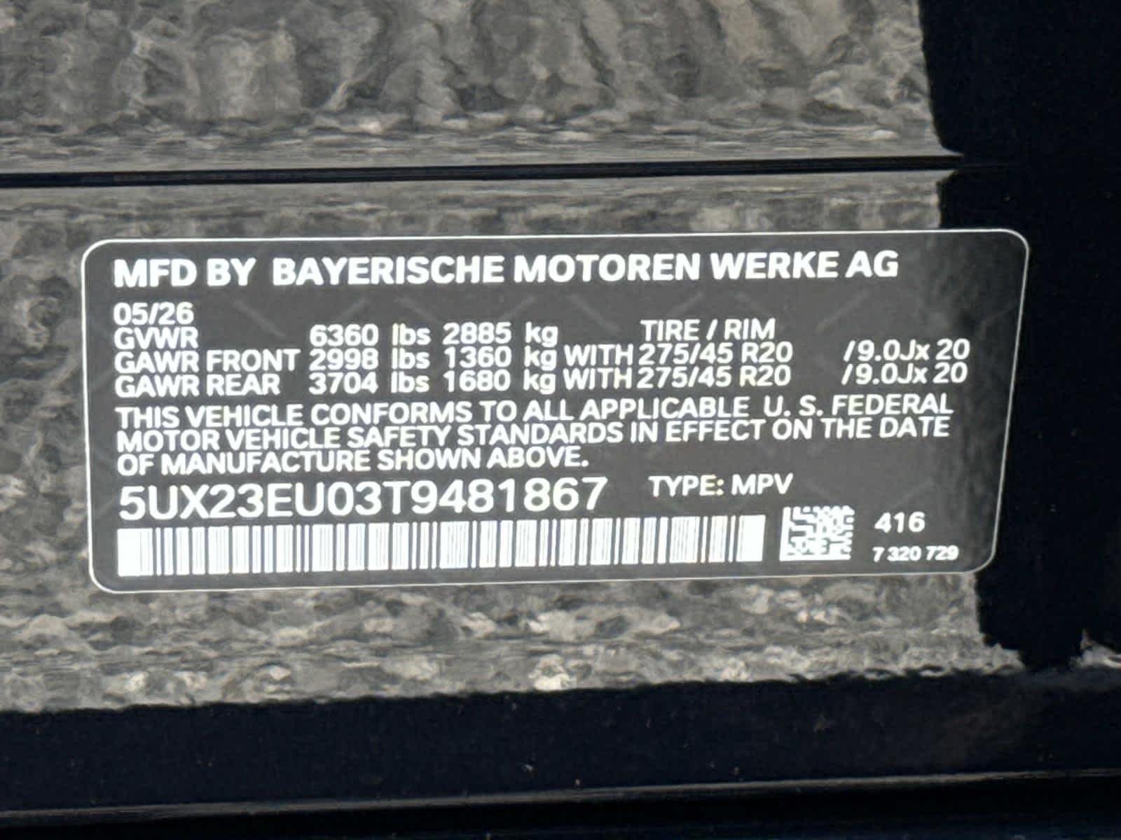 New 2026 Carbon Black Metallic BMW xDrive40i image 30