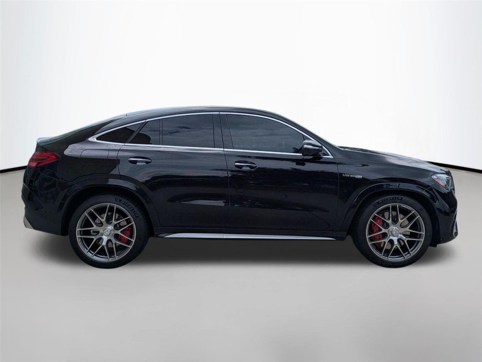 Used 2025 Obsidian Black Metallic Mercedes-Benz AMG® GLE 63 S image 4