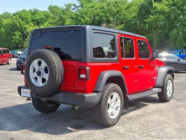 Used 2018 Red Jeep Unlimited Sport S image 10