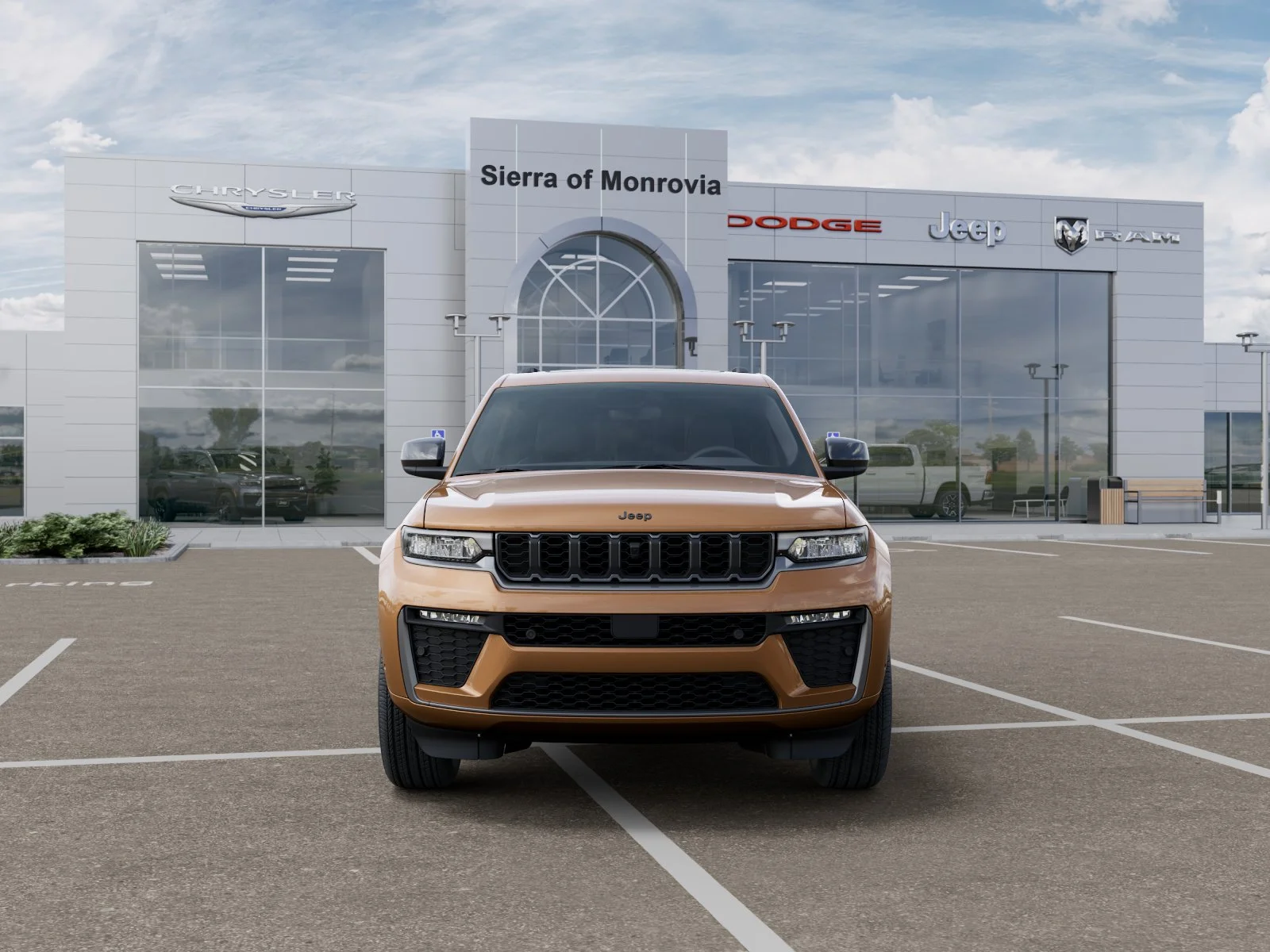 New 2026 Copper Shino Metallic Clear-Coat Exterior Paint Jeep Limited Reserve image 32