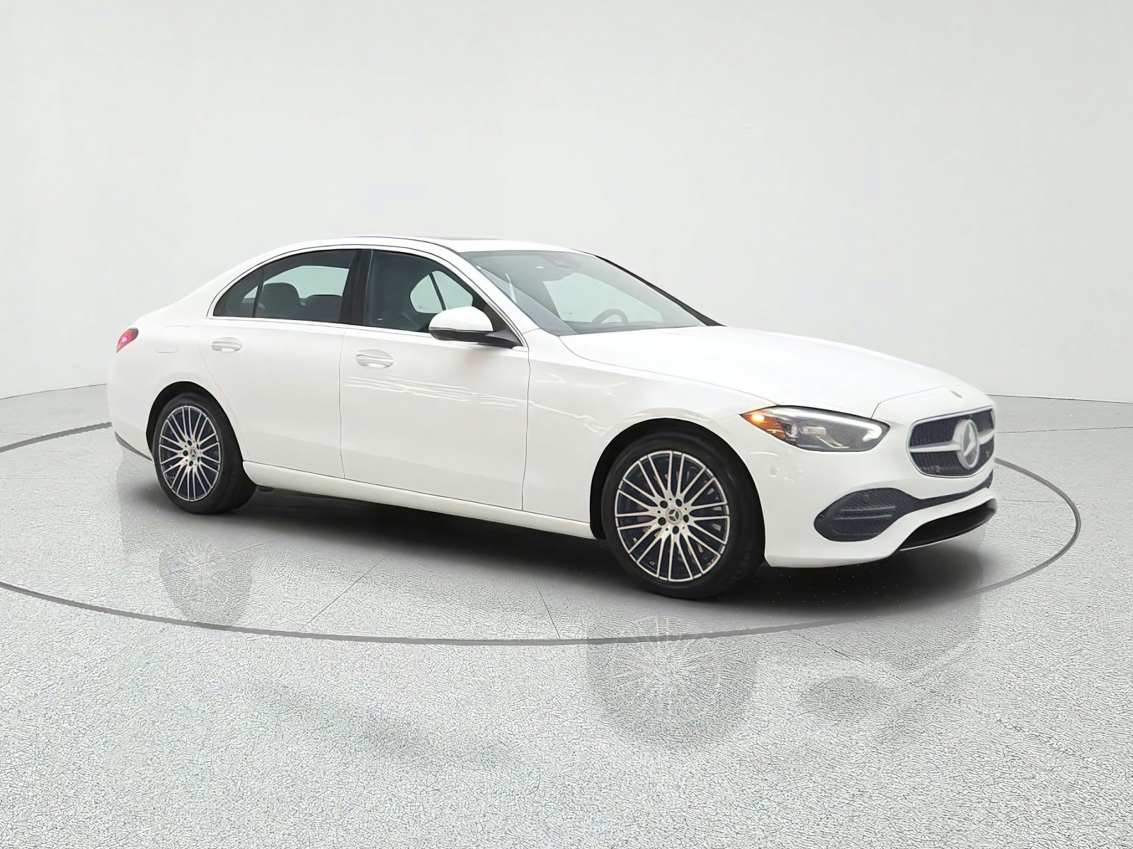 Certified Used 2024 Polar White Mercedes-Benz C 300 Sedan image 3