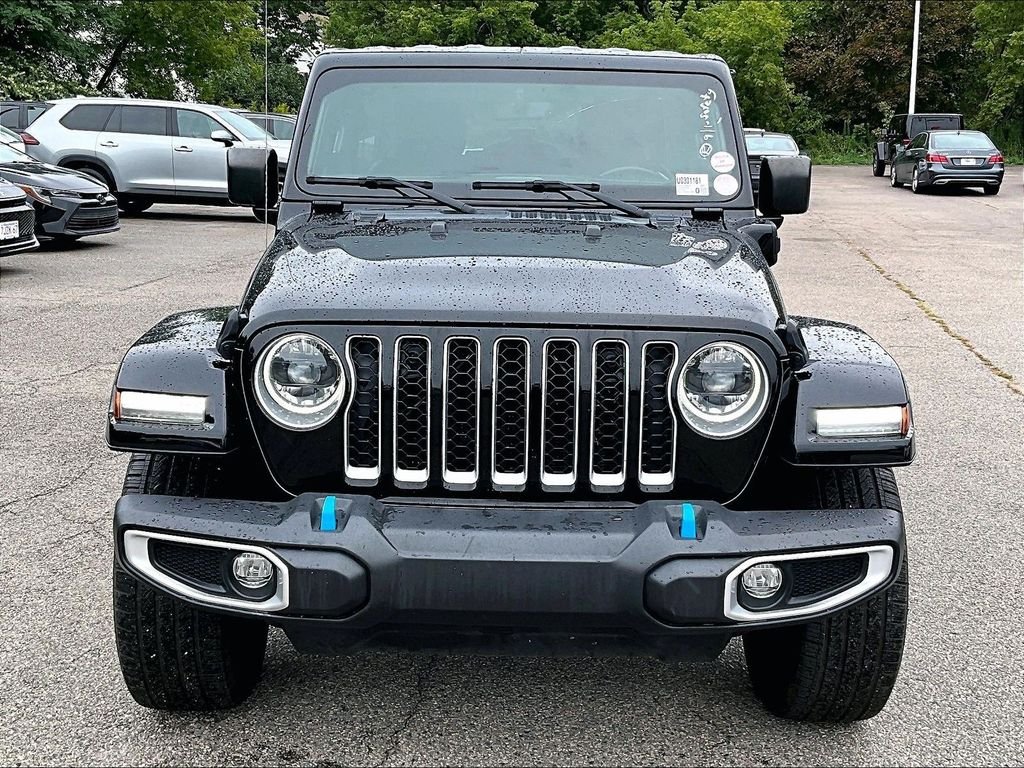 Used 2023 Black Jeep Sahara 4xe image 2