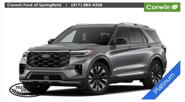 New 2026 Carbonized Gray Metallic Ford Platinum™ image 1