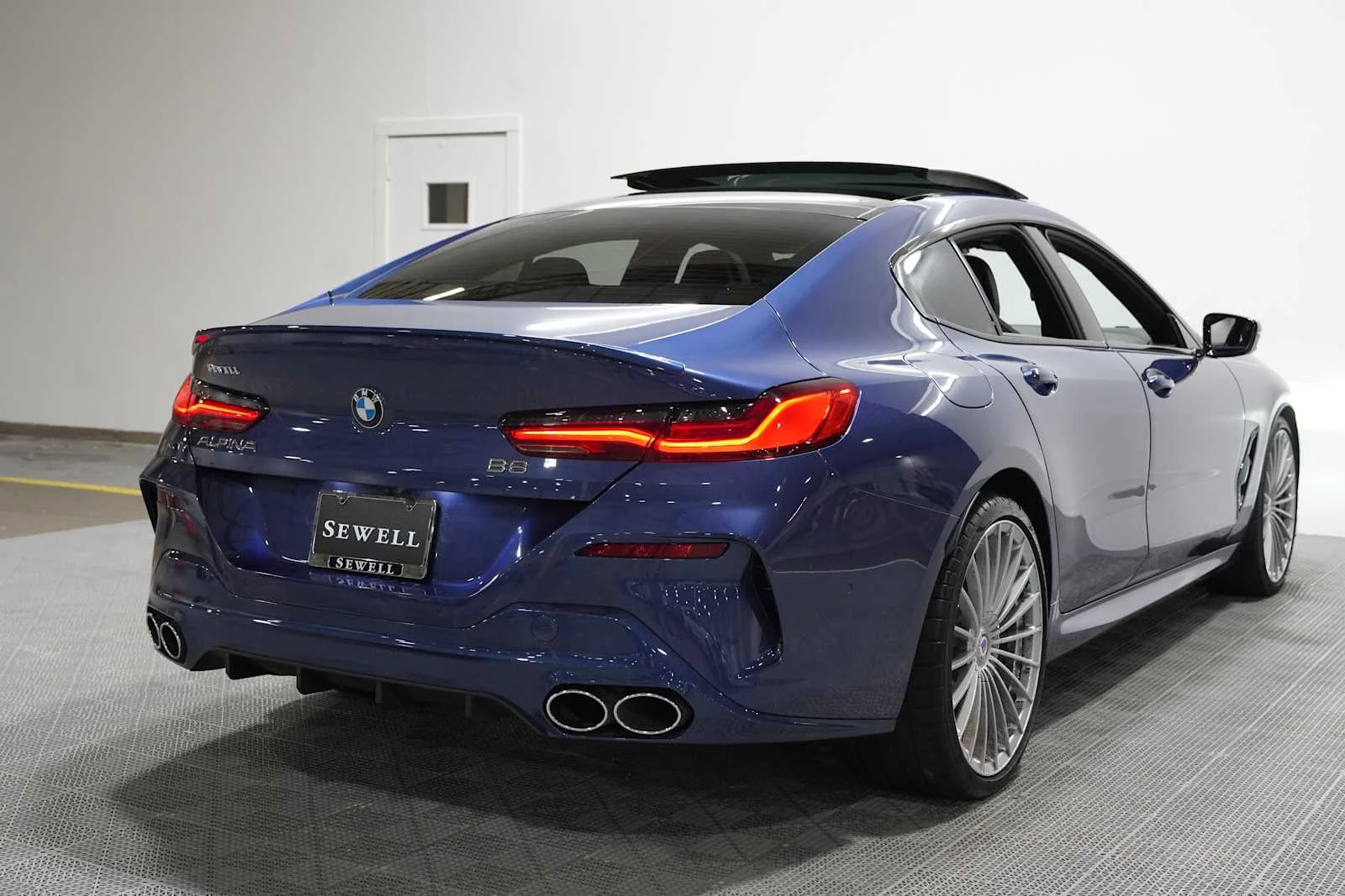 Certified Used 2025 ALPINA Blue Metallic BMW ALPINA B8 xDrive image 4