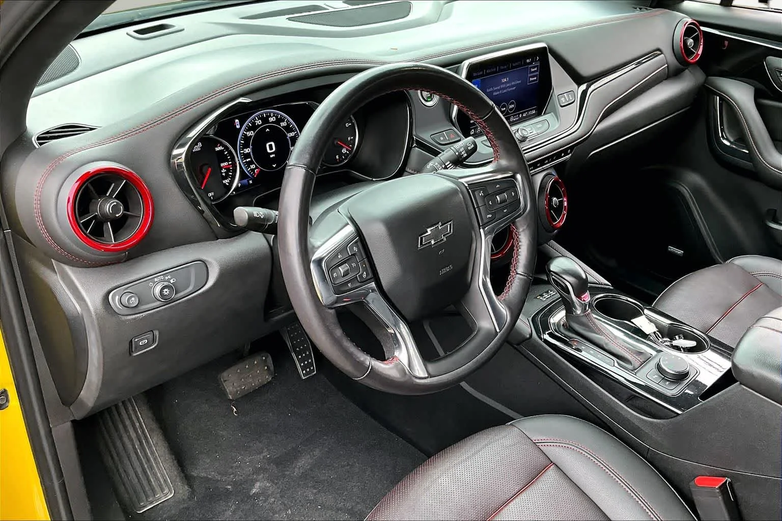 Used 2022 Nitro Yellow Metallic Chevrolet RS image 19