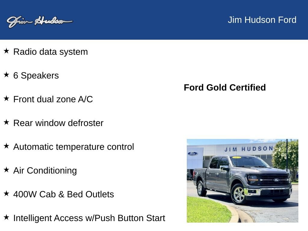 Certified Used 2024 Gray Ford XLT image 13