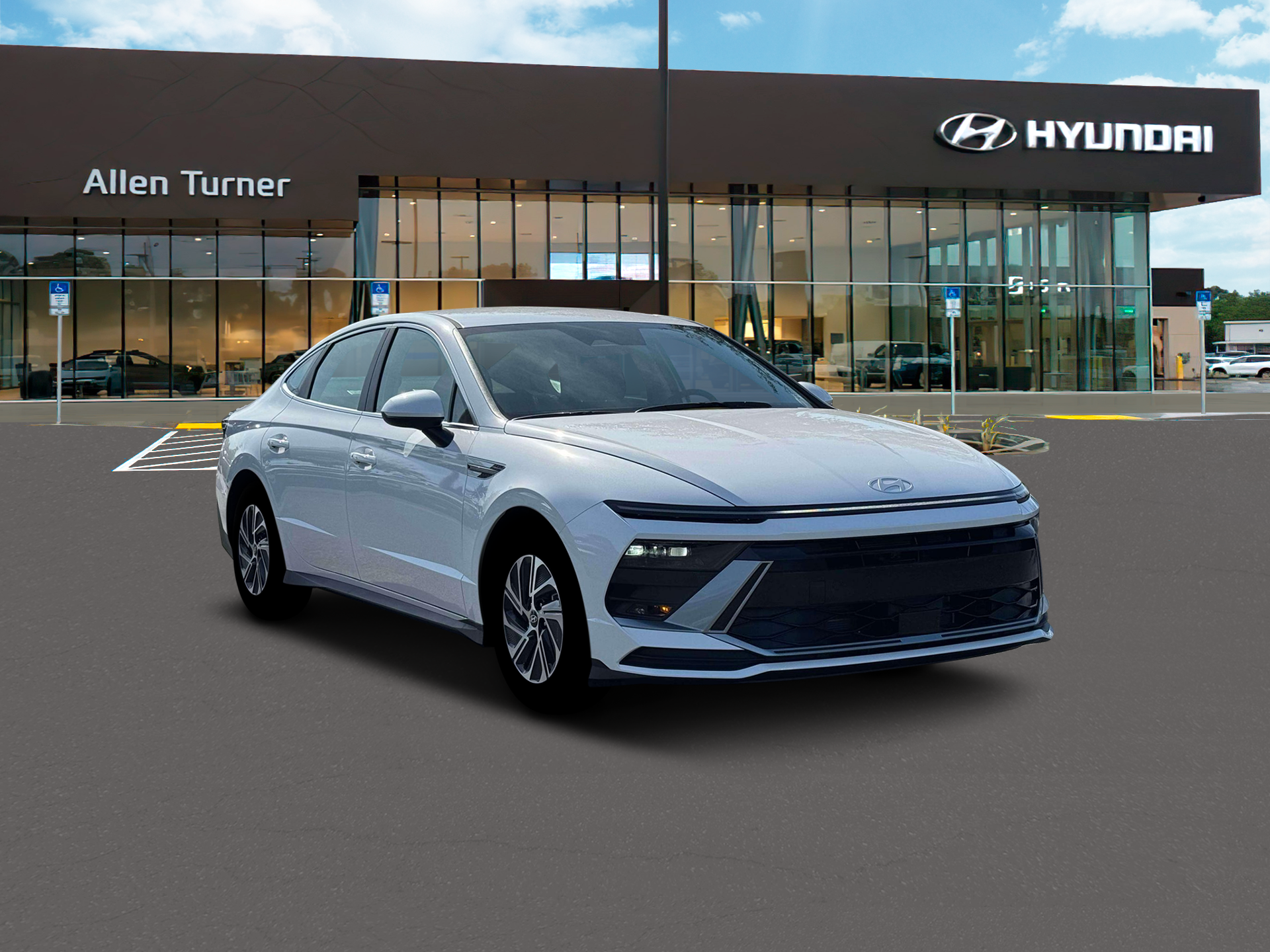 New 2026 Serenity White Hyundai Blue image 11