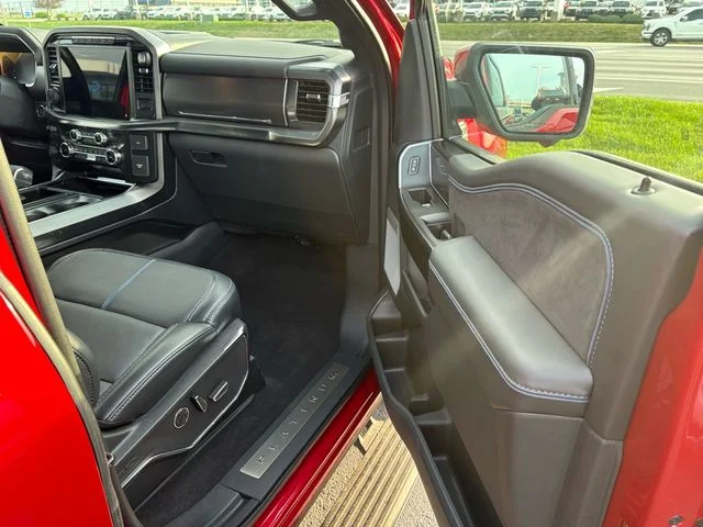 Used 2024 Red Metallic Ford Platinum image 26