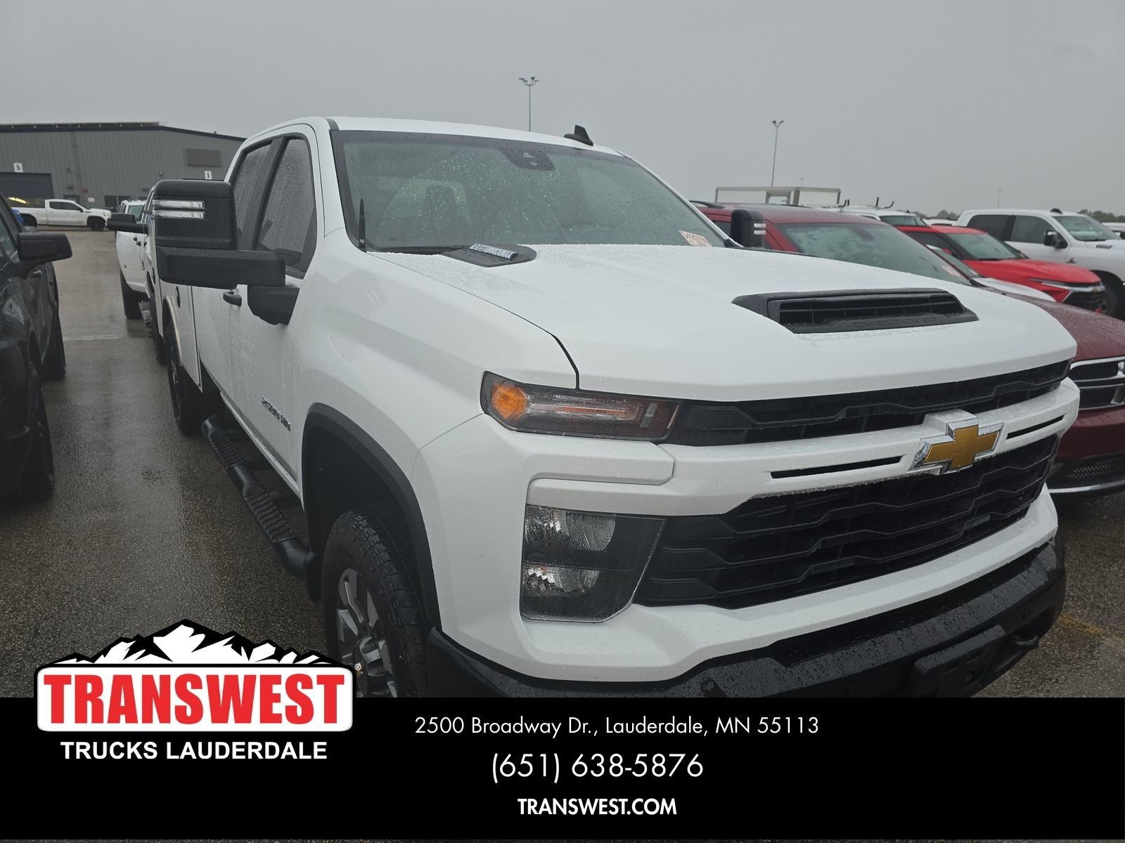 Used 2025 Chevrolet Silverado 2500HD Custom with VIN 1GC4KMEY5SF305673 for sale in Minneapolis, Minnesota