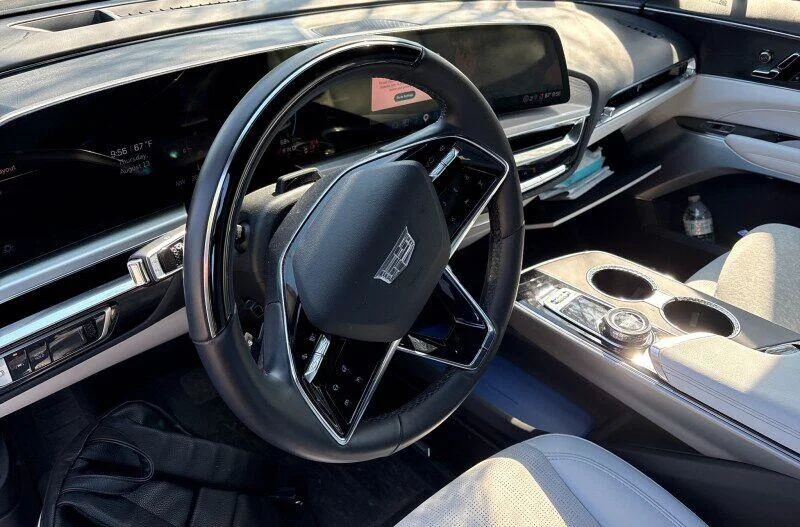 Used 2024 Argent Silver Metallic Cadillac Luxury 2 image 2