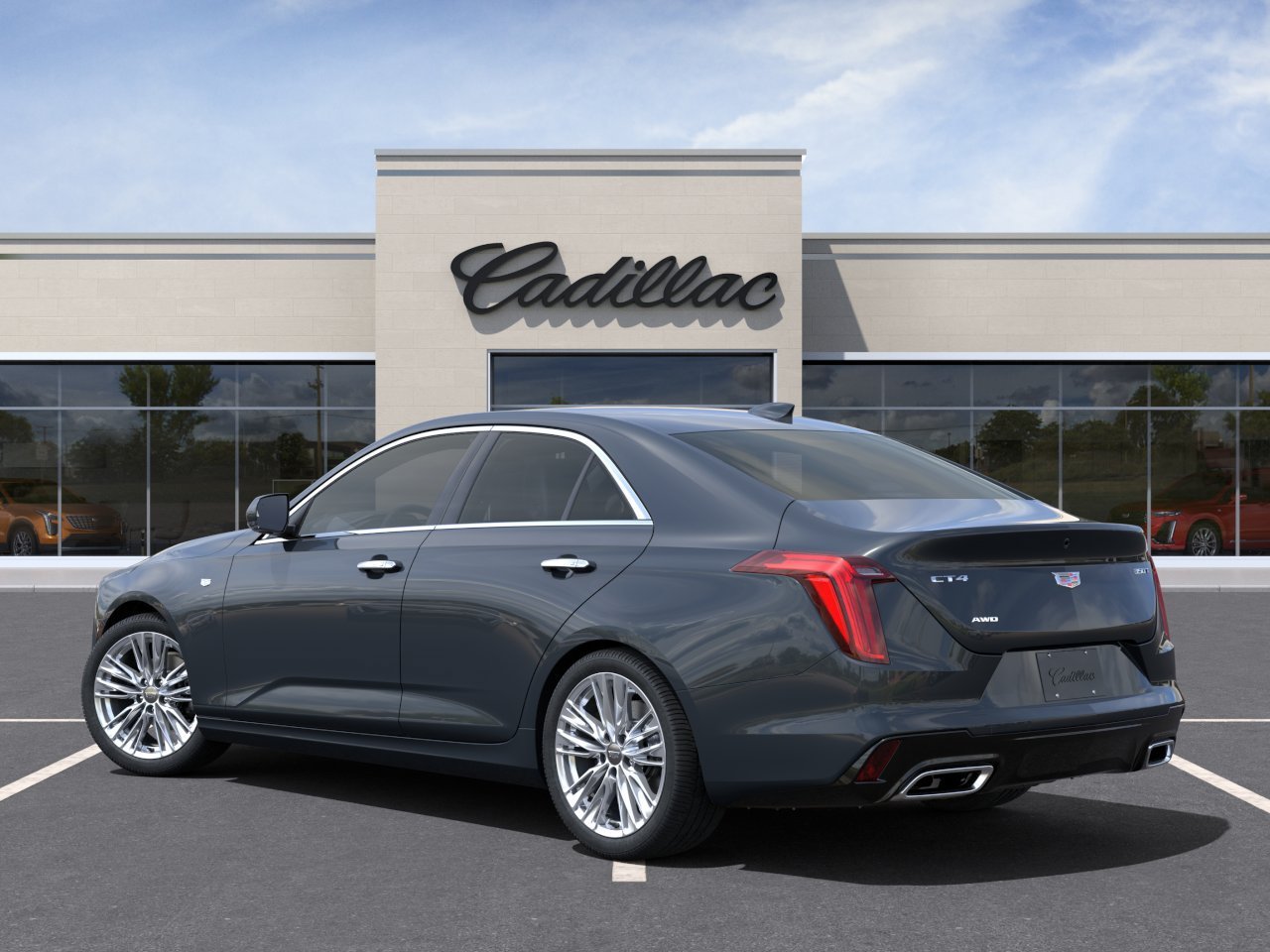 New 2025 Deep Space Metallic Cadillac Premium Luxury image 3