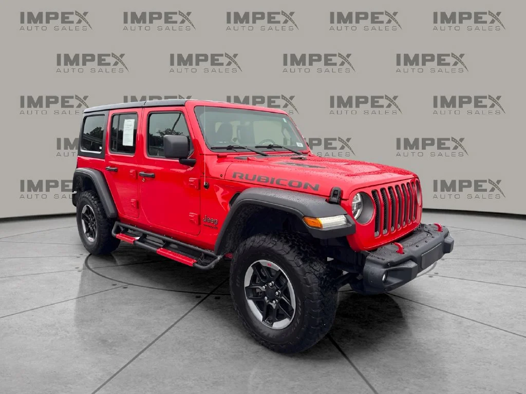 Used 2019 Red Jeep Unlimited Rubicon image 7