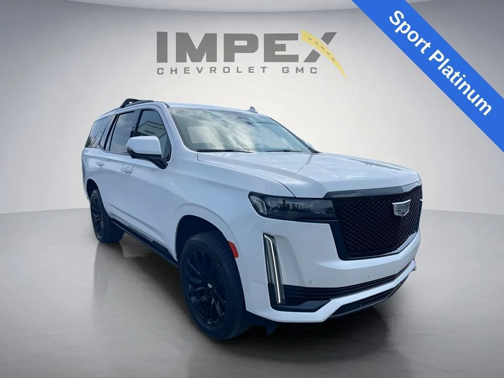 Used 2023 Crystal White Tricoat Cadillac Sport Platinum image 7