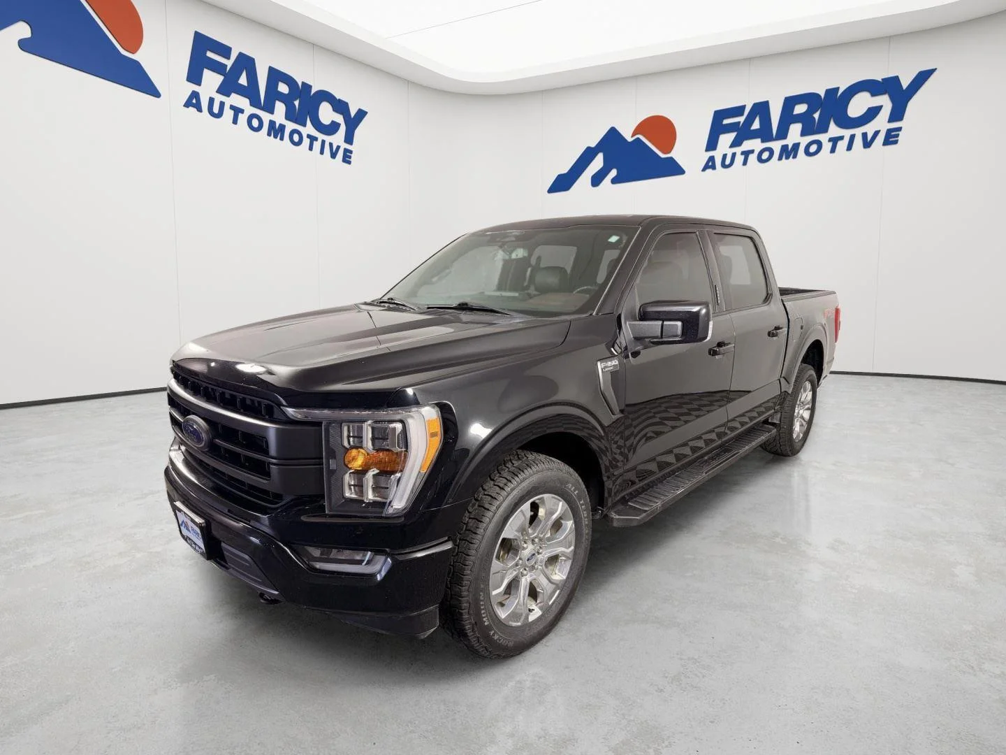 Used 2022 Agate Black Ford LARIAT image 1