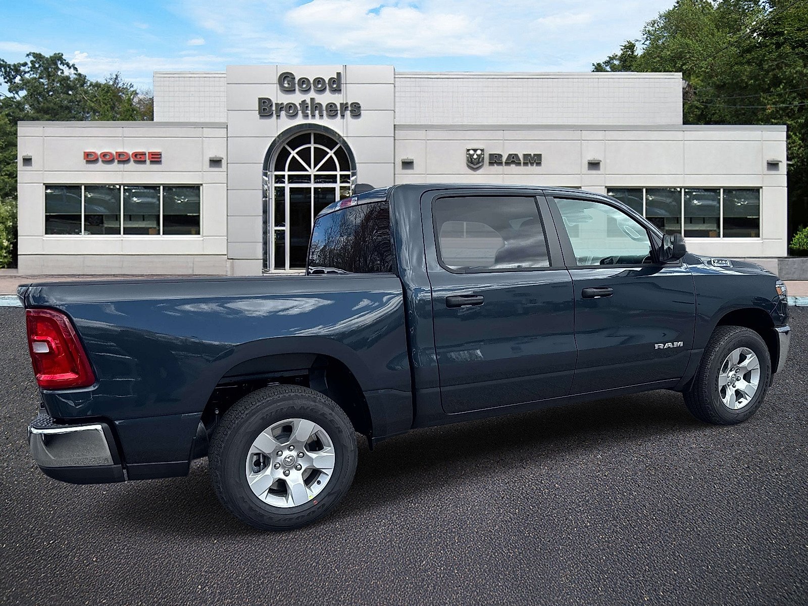 New 2026 Forged Blue Metallic RAM Big Horn Crew Cab 4x4 5